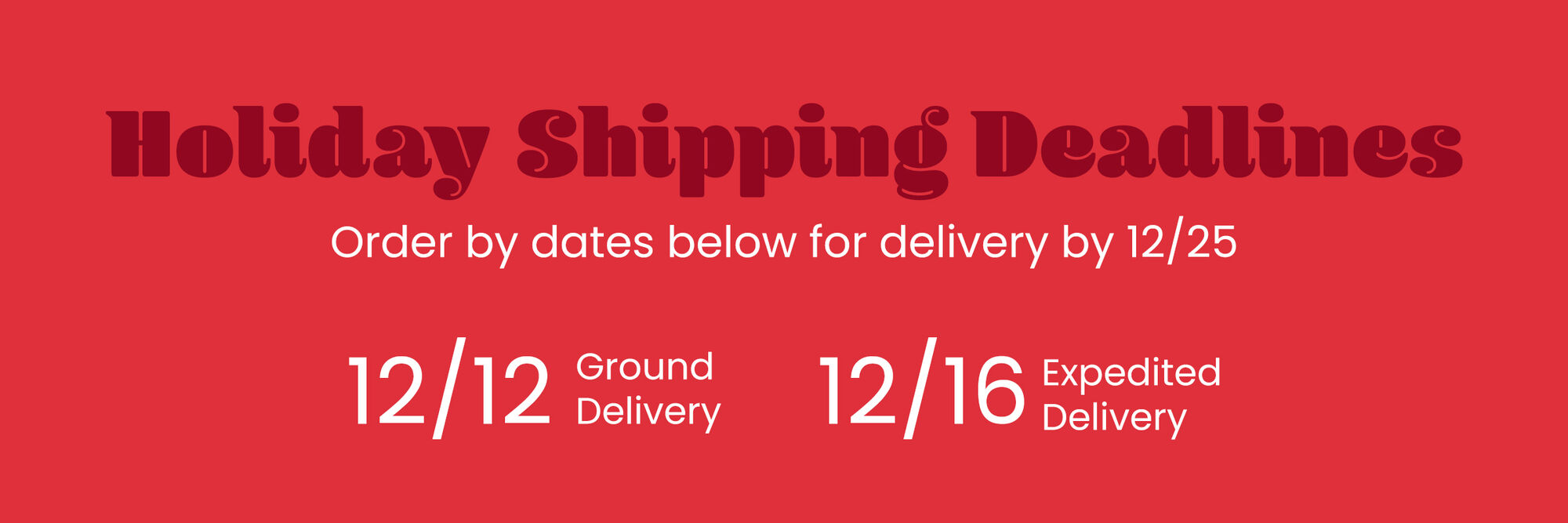 Free Shipping over $75+