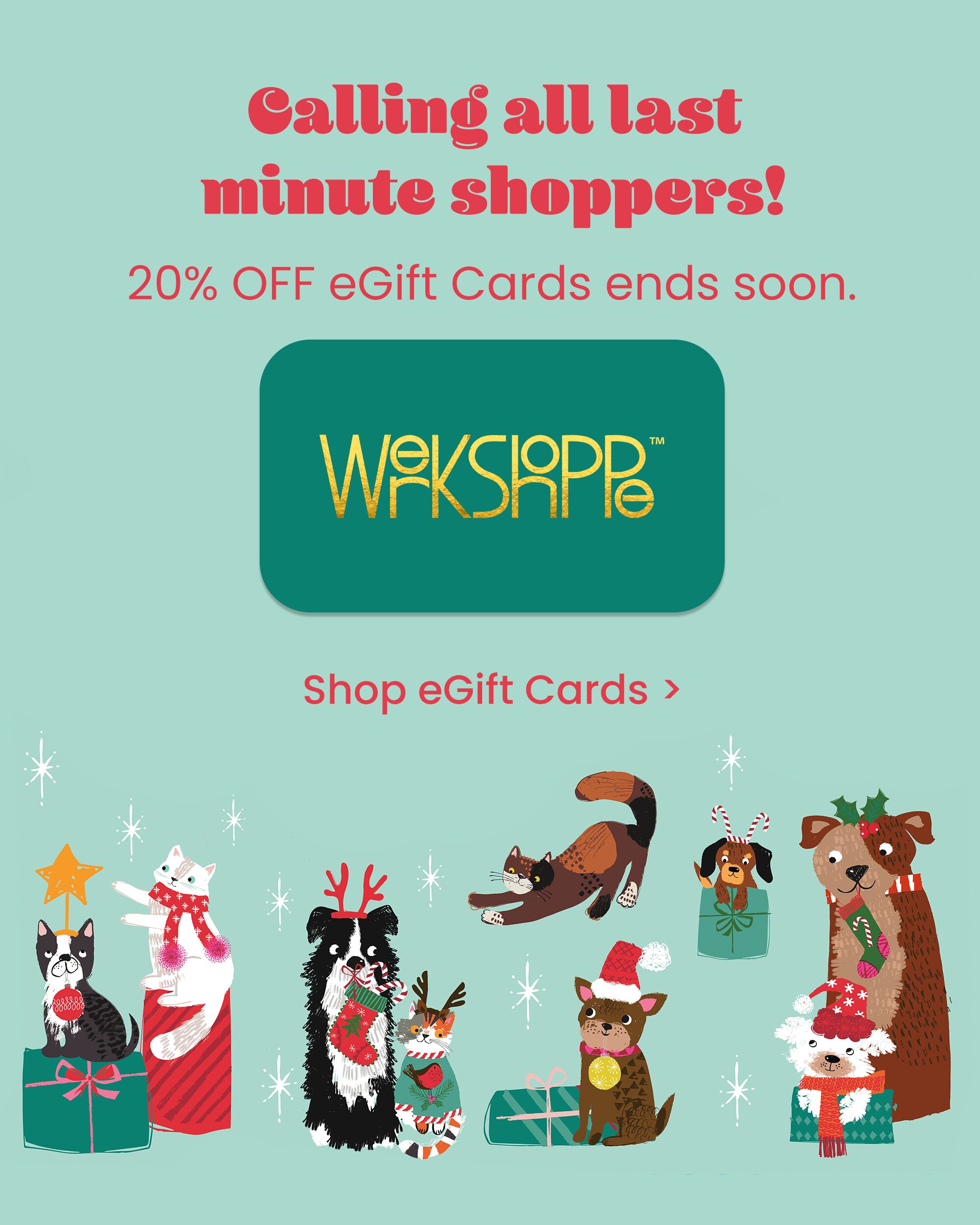 egift cards Save 20%