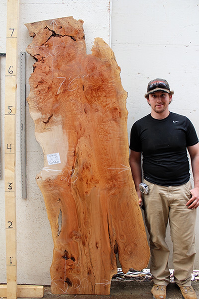 Time for Some Me Time with a Beautiful Wood Slab